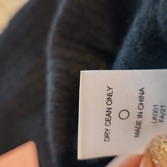 NWT Quince Baby Alpaca-Wool Diamond Stitch Crew Black Sz XS - Picture 12 of 12